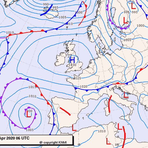Previsioni meteo per martedì 14, mercoledì 15, giovedì 16 (aprile)