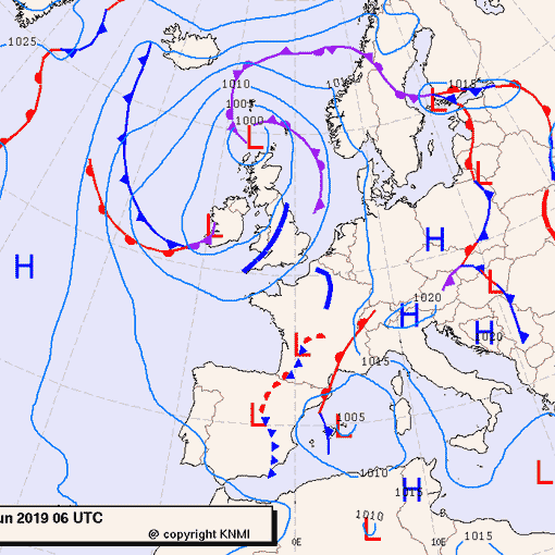 Previsioni meteo per venerdì 14, sabato 15, domenica 16 (giugno)