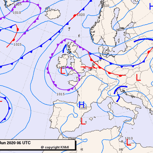 Previsioni meteo per domenica 14, lunedì 15, martedì 16 (giugno)