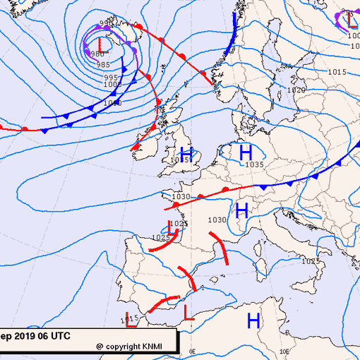 Previsioni meteo per sabato 14, domenica 15, lunedì 16 (settembre)