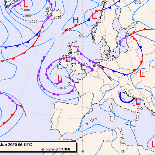Previsioni meteo per lunedì 15, martedì 16, mercoledì 17 (giugno)