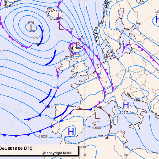 Previsioni meteo per domenica 16 e lunedì 17 (dicembre)