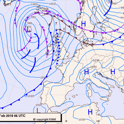 Previsioni meteo per domenica 17, lunedì 18, martedì 19 (febbraio)