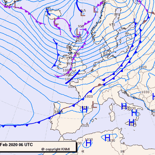 Previsioni meteo per lunedì 17, martedì 18, mercoledì 19 (febbraio)