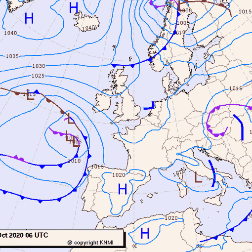 Previsioni meteo per sabato 17, domenica 18, lunedì 19 (ottobre)