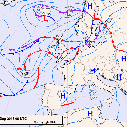 Previsioni meteo per lunedì 17, martedì 18, mercoledì 19 (settembre)