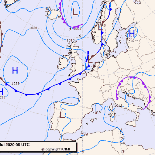 Previsioni meteo per domenica 19, lunedì 20, martedì 21 (luglio)