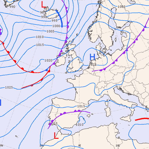 Previsioni meteo per venerdì 19, sabato 20, domenica 21 (ottobre)