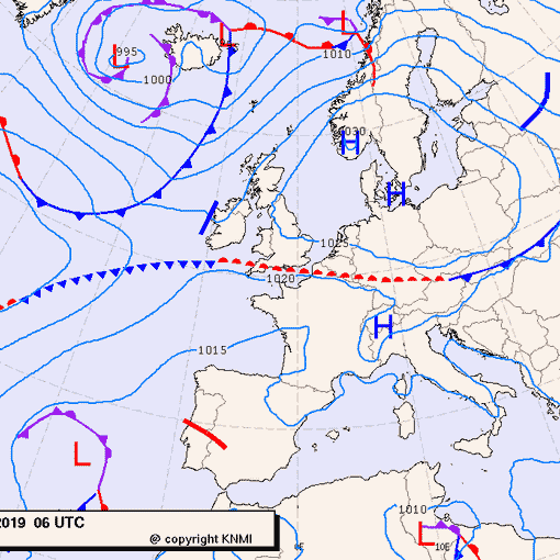 Previsioni meteo per lunedì 1, martedì 2, mercoledì 3 (aprile)