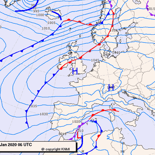 Previsioni meteo per lunedì 20, martedì 21, mercoledì 22 (gennaio)