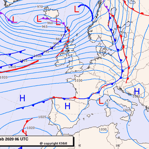 Previsioni meteo per venerdì 21, sabato 22, domenica 23 (febbraio)