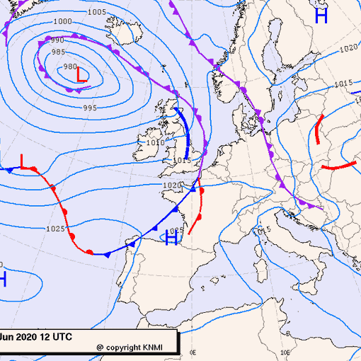 Previsioni meteo per domenica 21, lunedì 22, martedì 23 (giugno)