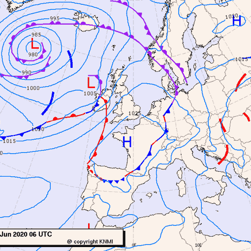 Previsioni meteo per lunedì 22, martedì 23, mercoledì 24 (giugno)