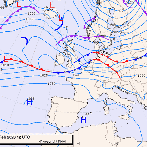 Previsioni meteo per domenica 23, lunedì 24, martedì 25 (febbraio)