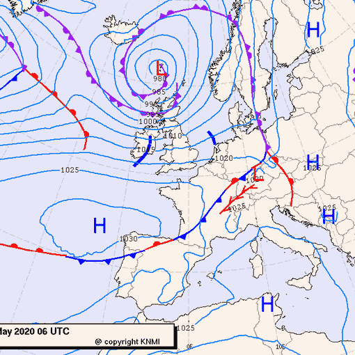 Previsioni meteo per sabato 23, domenica 24, lunedì 25 (maggio)