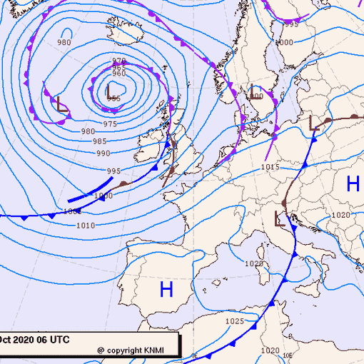 Previsioni meteo per sabato 24, domenica 25, lunedì 26 (ottobre)