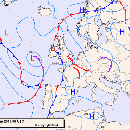 Previsioni meteo per venerdì 26, sabato 27, domenica 28 (giugno)