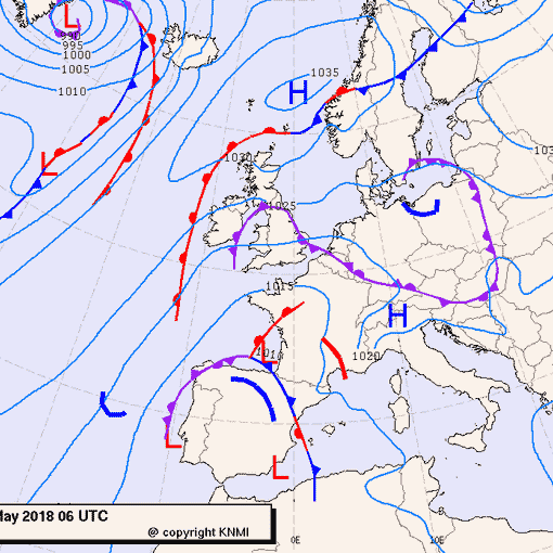 Previsioni meteo per sabato 26, domenica 27, lunedì 28 (maggio)