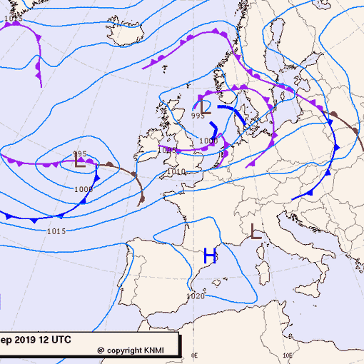 Previsioni di meteo per sabato 28, domenica 29, lunedì 30 (settembre)