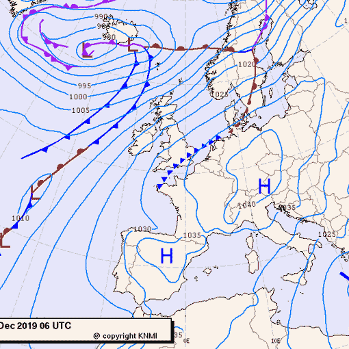 Previsioni meteo per domenica 29, lunedì 30, martedì 31 (dicembre)