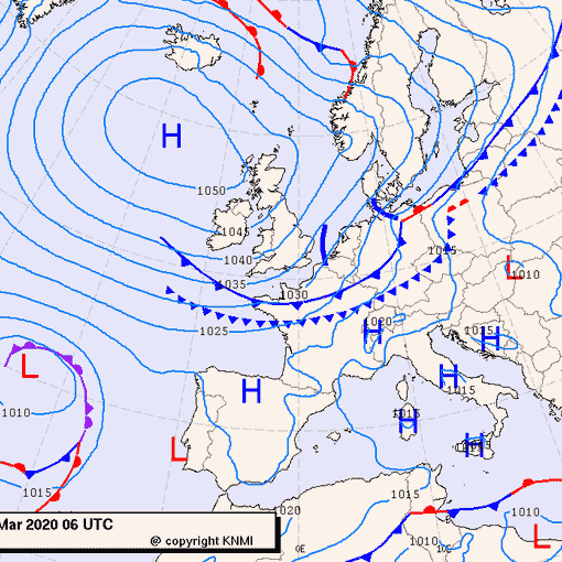Previsioni meteo per domenica 29, lunedì 30, martedì 31 (marzo)