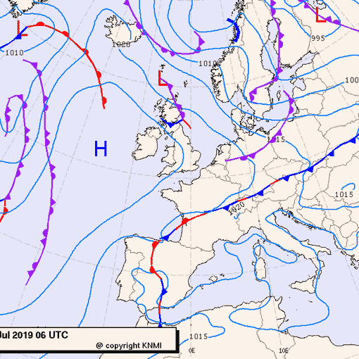 Previsioni meteo per martedì 2, mercoledì 3, giovedì 4 (luglio)