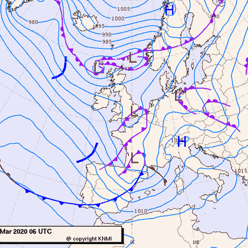 Previsioni meteo per lunedì 2, martedì 3, mercoledì 4 (marzo)