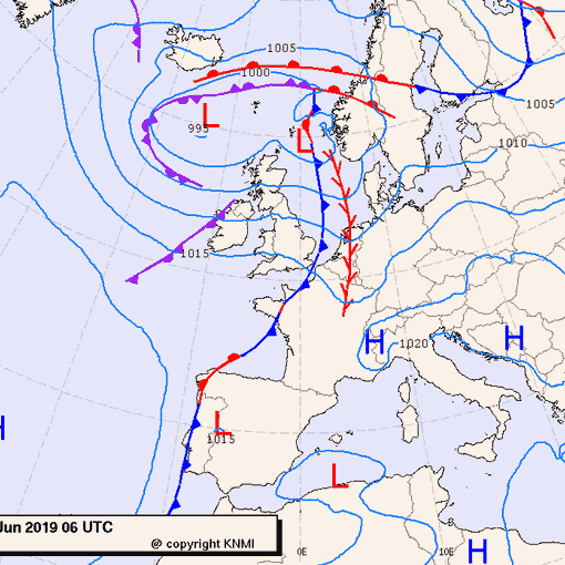 Previsioni meteo per domenica 30, lunedì 1, martedì 2 (giugno-luglio)