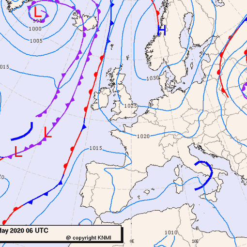 Previsioni meteo per sabato 30, domenica 31, lunedì 1 (maggio-giugno)