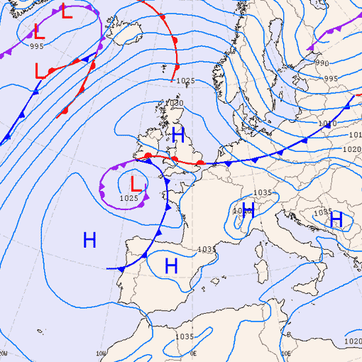Previsioni meteo per martedì 31, mercoledì 1, giovedì 2 (dicembre-gennaio 2020)