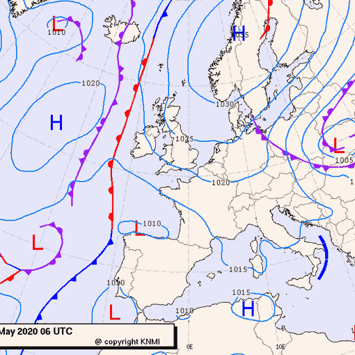 Previsioni meteo per domenica 31, lunedì 1, martedì 2 (giugno)