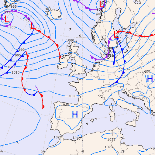 Previsioni meteo per sabato 7, domenica 8, lunedì 9 (dicembre)