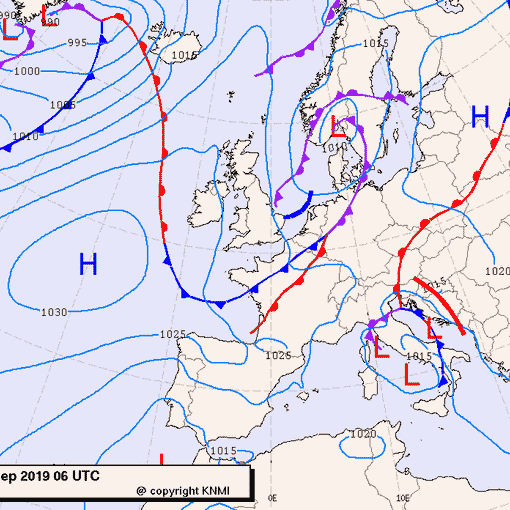Previsioni meteo per sabato 7, domenica 8, lunedì 9 (settembre)