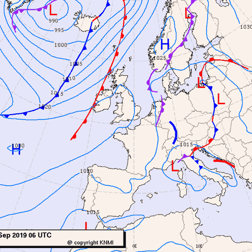 Previsioni meteo per domenica 8, lunedì 9, martedì 10 (settembre)