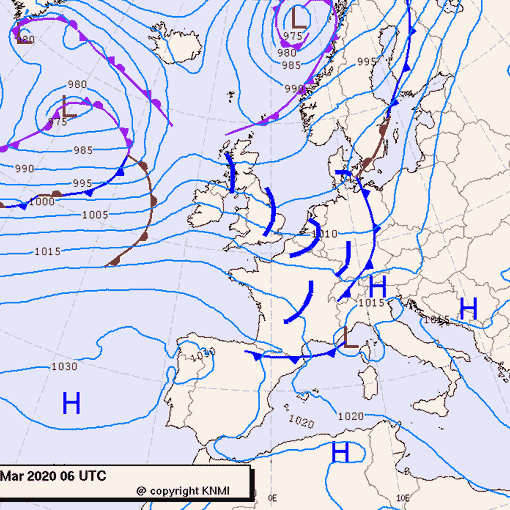 Previsioni meteo per lunedì 9, martedì 10, mercoledì 11 (marzo)