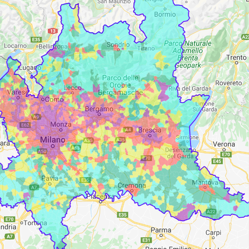 Coronavirus: in netto miglioramento la qualità dell'aria in Lombardia