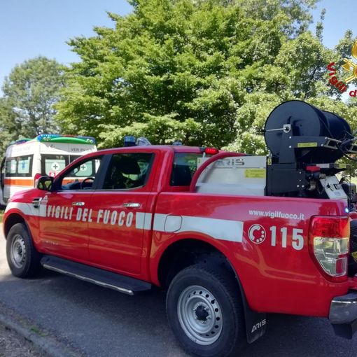 Travacò Siccomario: bambino rimane incastrato con una gamba tra i rami di un albero ai giardini pubblici