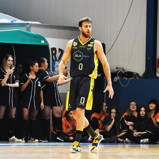 Il top scorer di gara2 Pat Verri nella foto di Laura Marmonti