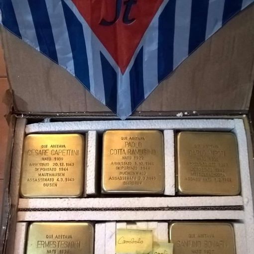 Mortara, verrà posizionata la pietra di inciampo per ricordare Cesare Capettini