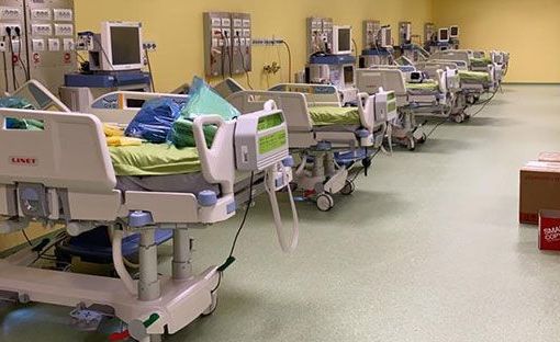 Apre domani la seconda terapia intensiva nella tensostruttura del centro sportivo dell’Università Vita-Salute San Raffaele di Milano