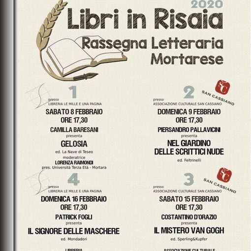 Mortara, è tempo di libri