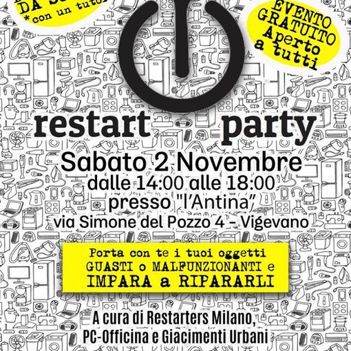 Vigevano: in arrivo il primo &quot;Restart Party&quot;