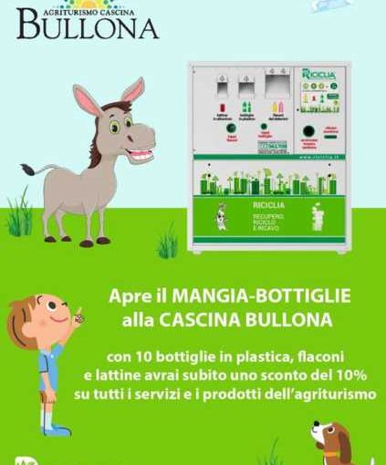 Domani il ‘Riciclia Point’ in Cascina Bullona