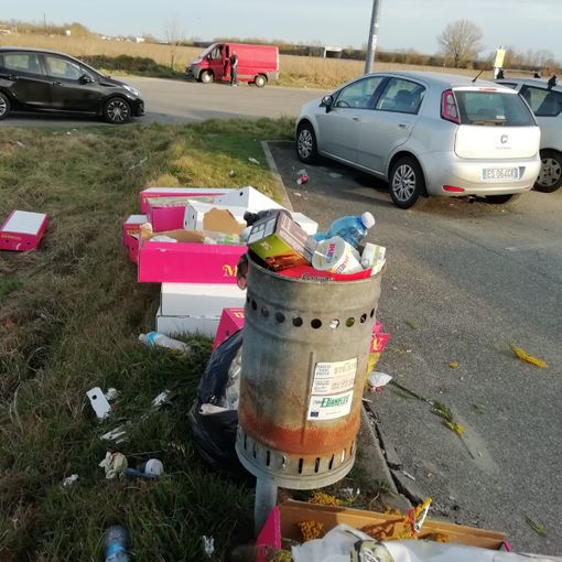 Gropello: proseguono gli abbandoni di rifiuti nelle aree periferiche e centrali della città dei Cairoli