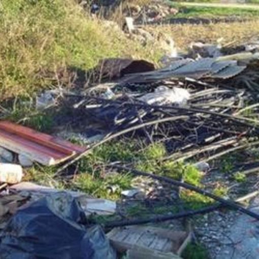 Bressana: lastre di amianto abbandonate. E’allarme per due discariche