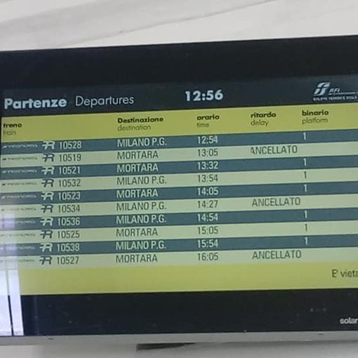 Treni, oggi sulla Milano-Mortara ritardi medi di 45 minuti: pendolari infuriati