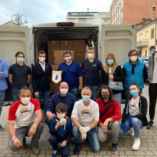 Robbio, il Leo Club Biraga dona 50 pacchi alimentari al comune. Sono già stati consegnati
