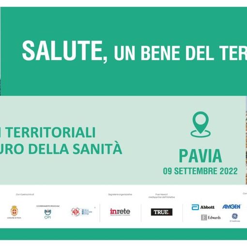 &quot;Salute, un bene del territorio&quot;: venerdì alle 17.30 l’appuntamento al Palazzo della Provincia