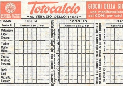 Manovra, addio al Totocalcio: un’altra mazzata per noi romantici del calcio che fu