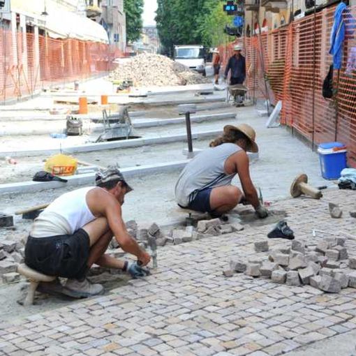Abbiategrasso: iniziati i lavori in Corso Italia e via Cantù